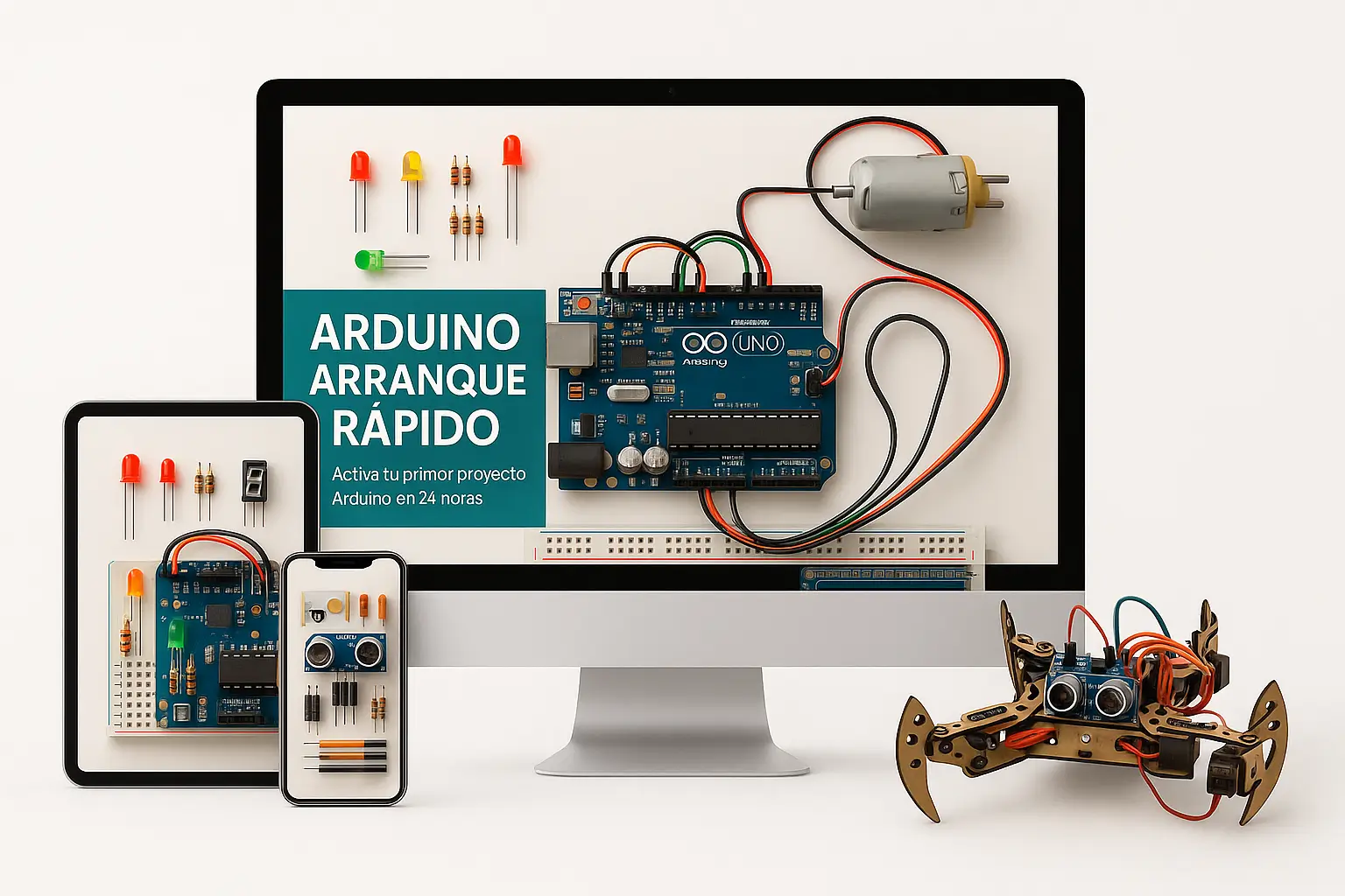 Mockup del curso Arduino
